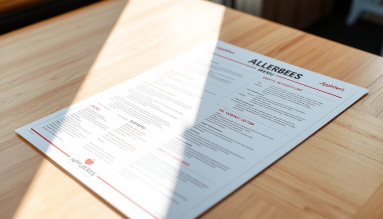 Applebee's Allergen Menu