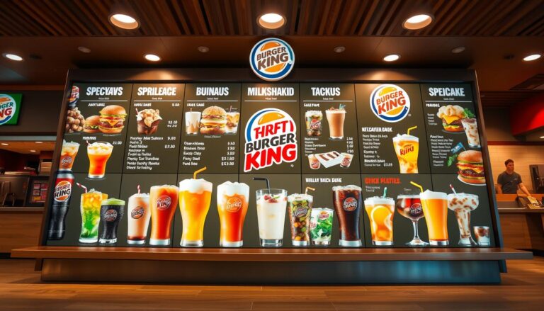 Burger King Drink Menu