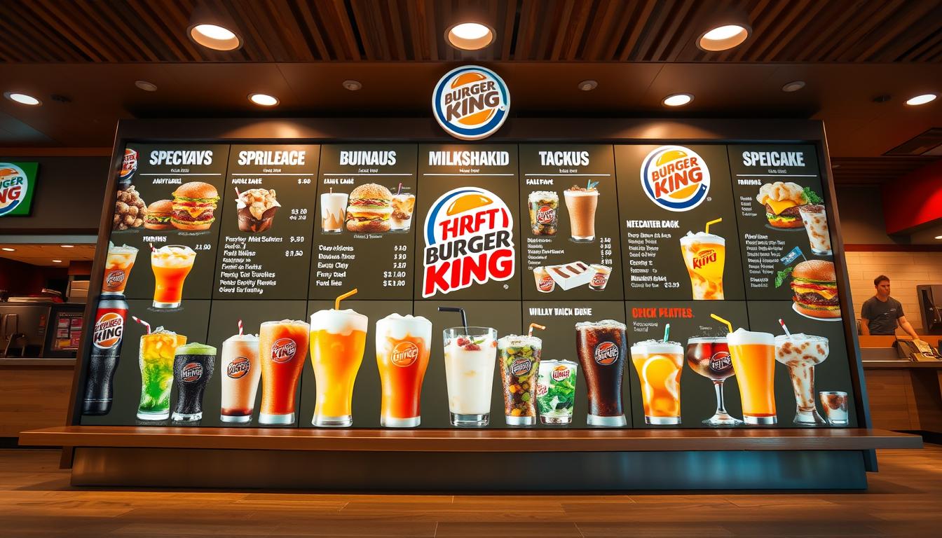 Burger King Drink Menu