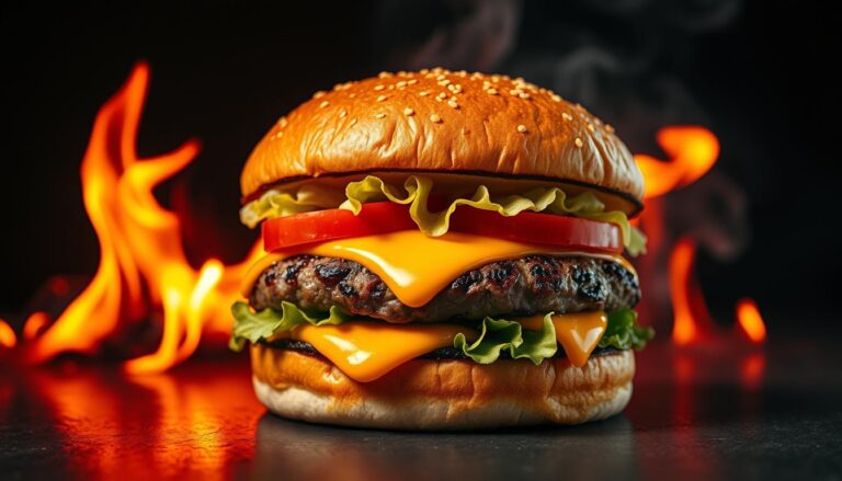 Burger King Fiery Menu