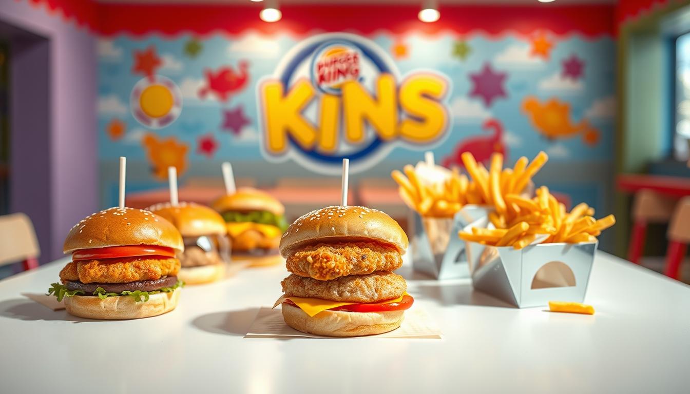Burger King Kids Menu