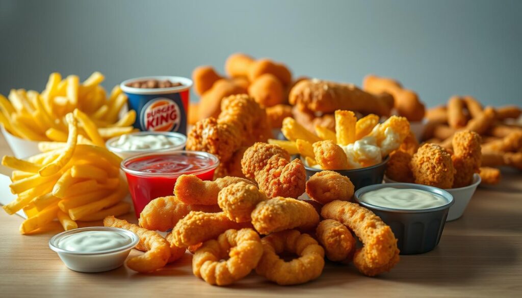 Burger King menu sides and snacks