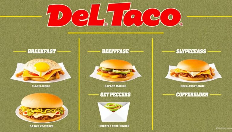 Del Taco Breakfast Menu