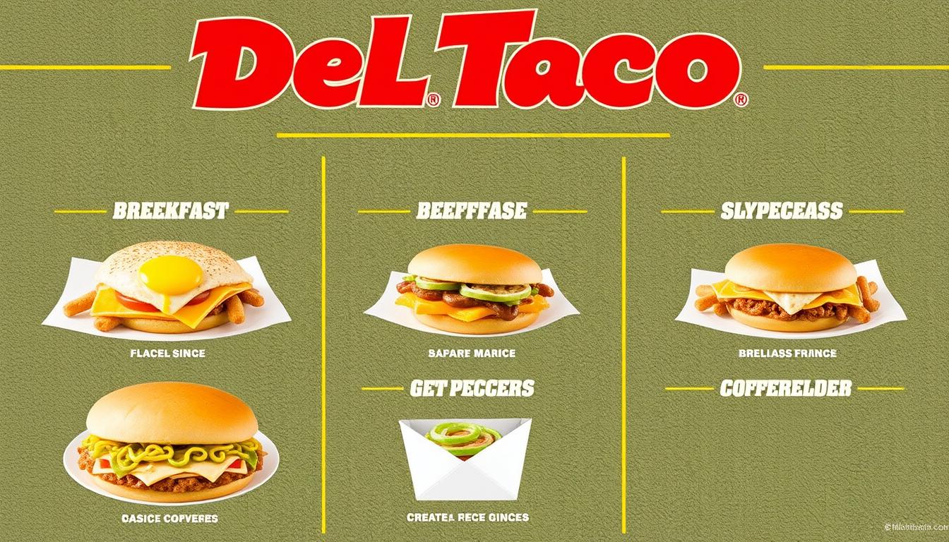 Del Taco Breakfast Menu