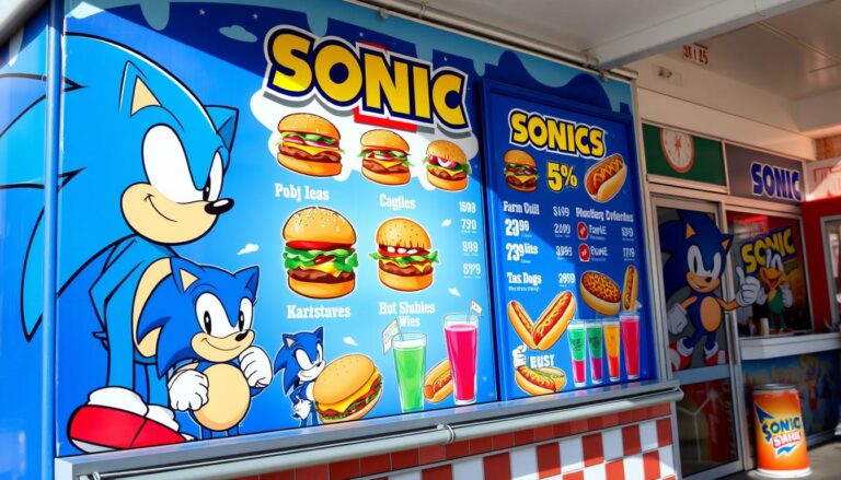 Sonic Menu