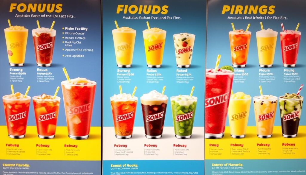 Sonic drink options