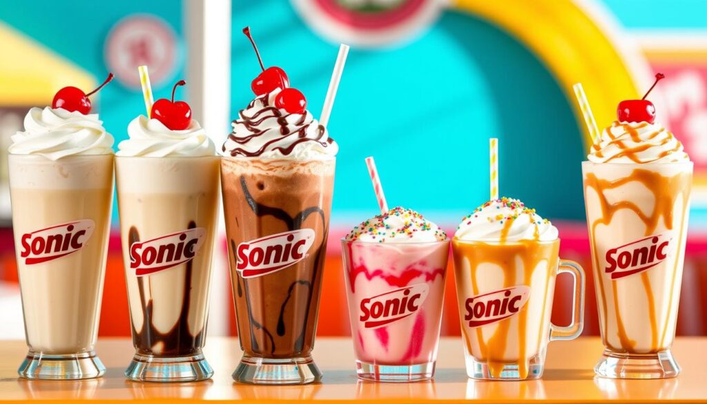 Sonic shake flavors