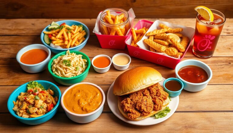 chick fil a lunch menu