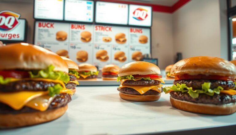 dairy queen burgers menu