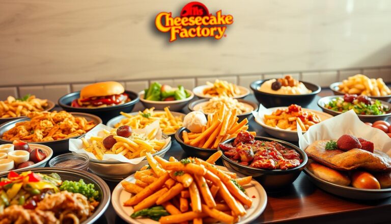 Cheesecake Factory Menu with Calories and Prices