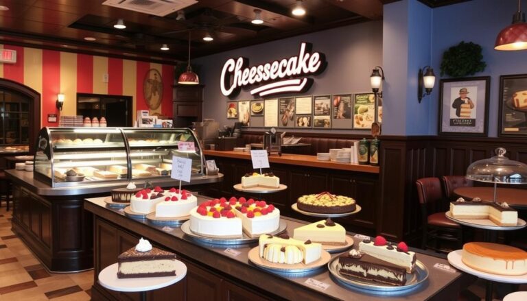 Cheesecake Factory Huntersville Menu with Prices