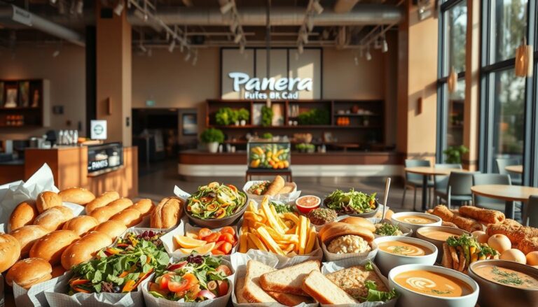 panera bread lunch menu