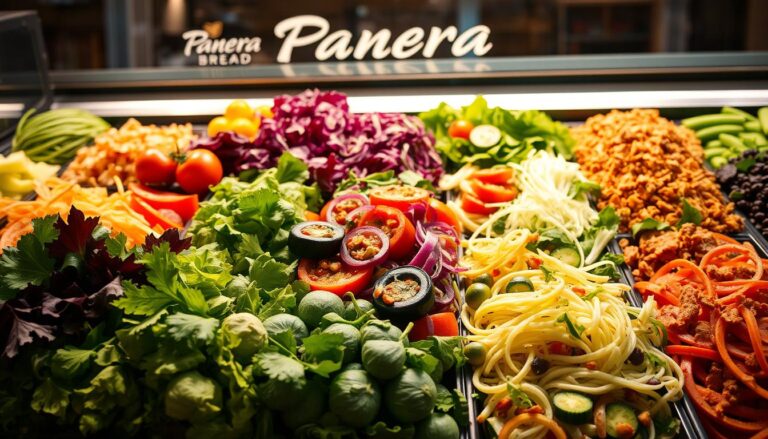 panera bread salad menu