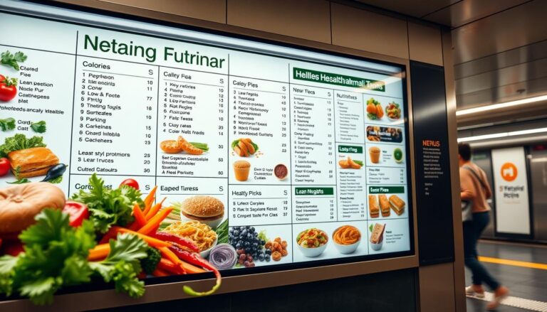 subway nutrition menu