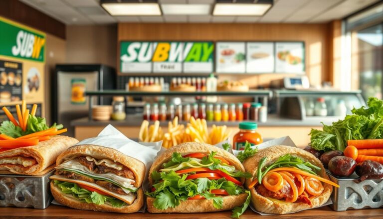 subway sandwich menu