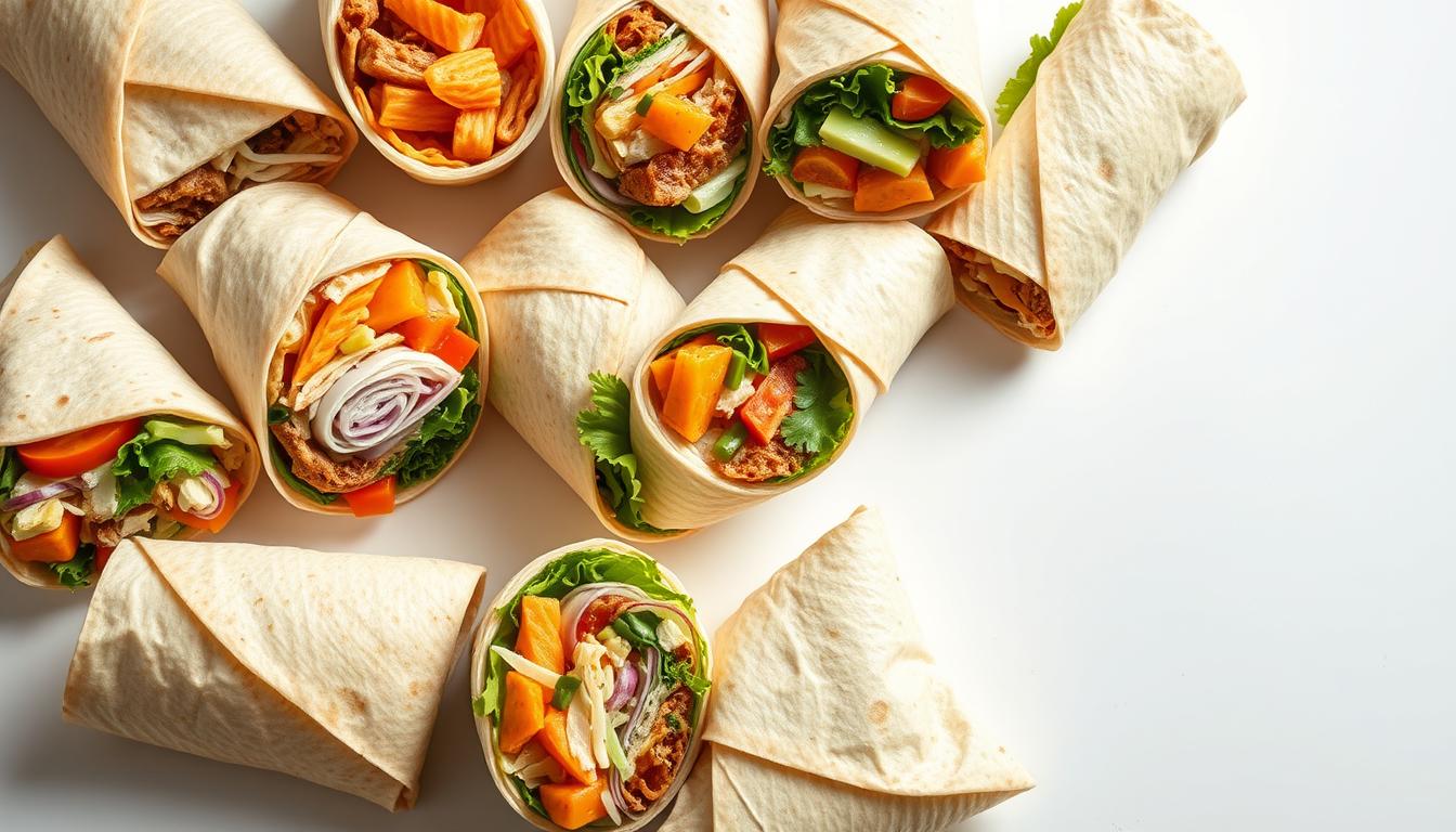 subway wraps menu